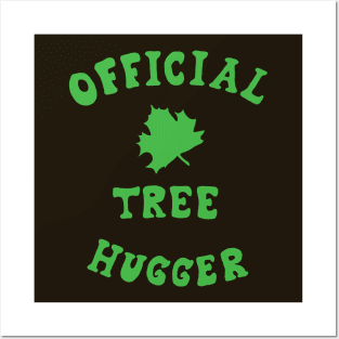 Official tree hugger Posters and Art